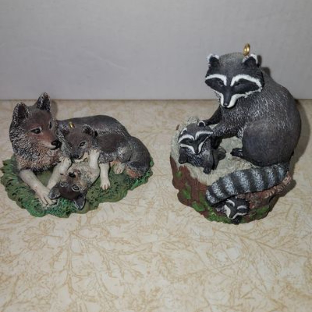 Hallmark Majestic Wilderness #2 and #3 Keepsake Ornaments
